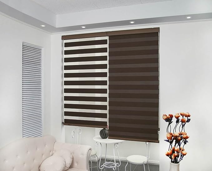 Zebra Blinds - Color: Black