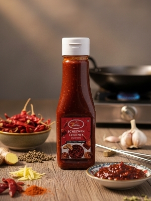 300Gm Seven Crystal Schezwan Chutney - Feature: No Added Colour