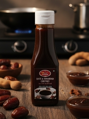 300Gm Seven Crystal Date Tamarind Chutney - Feature: No Added Colour