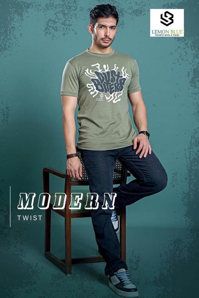 Mens Grey Printed T-Shirt - Color: Different Available