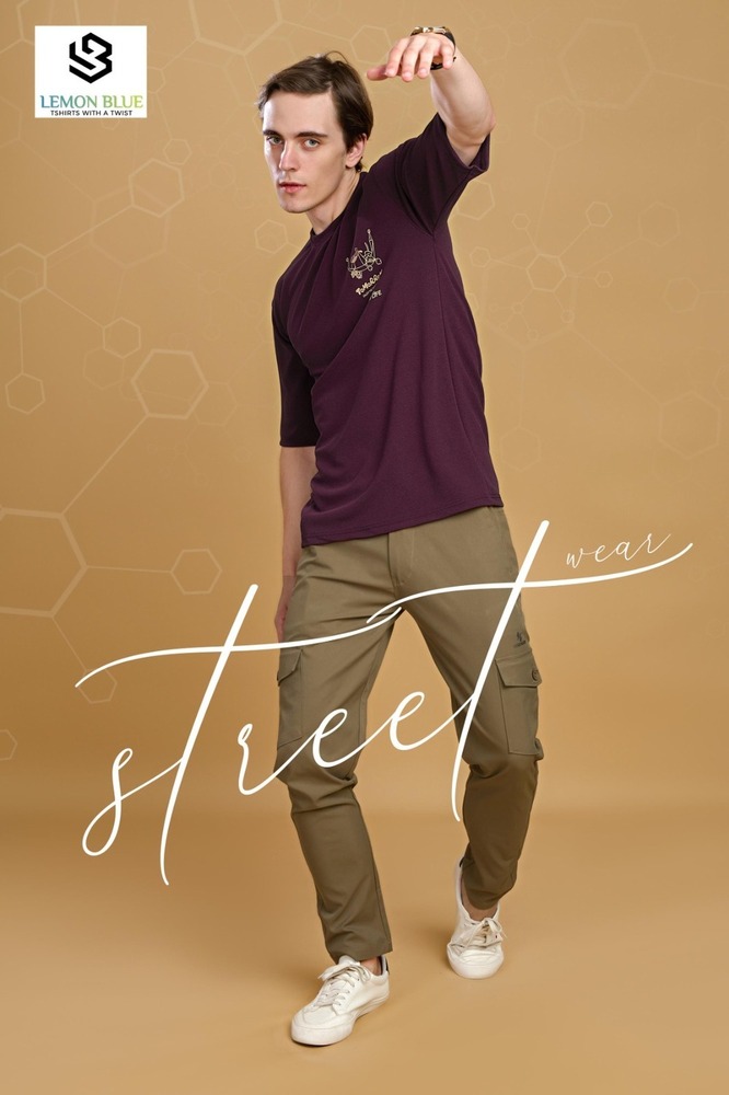 Mens Color Shoulder T-Shirt