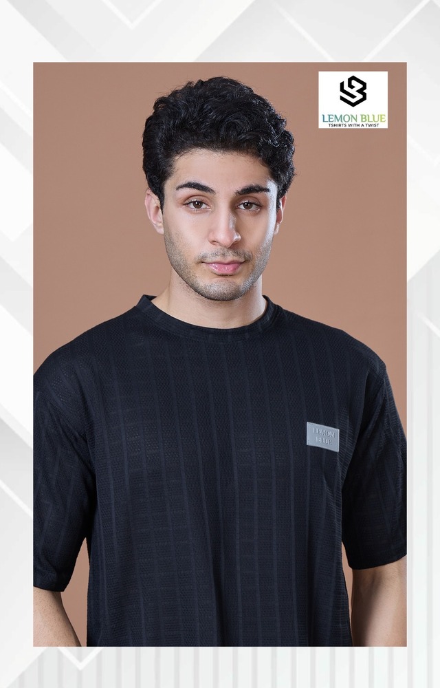 Mens Black Oversized T-Shirt