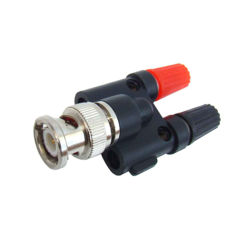 MX BNC PLUG TO DOUBLE MX BINDING POST TERMINAL