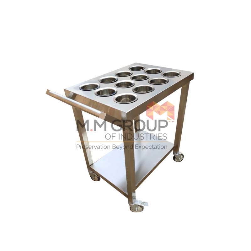 Masala Trolley - Features: Corrosion Resistance