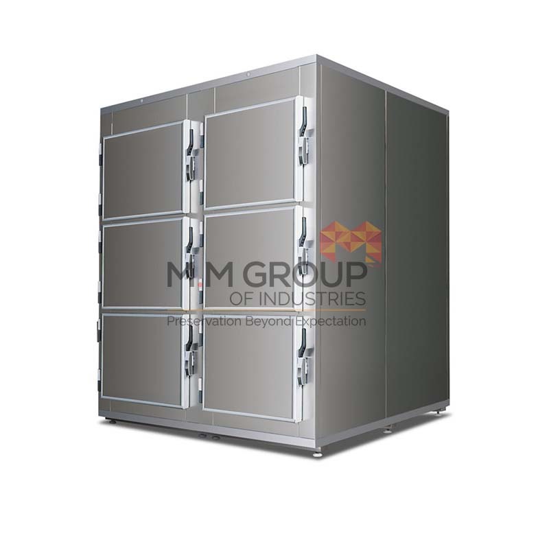 Six Body Mortuary - Loading Capacity: 900 Kilograms (Kg)