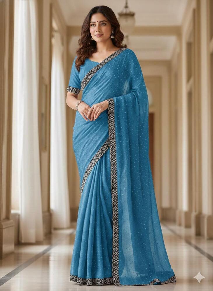 WOMEN'S SAREE FABRIC JIMMY ZHOO
