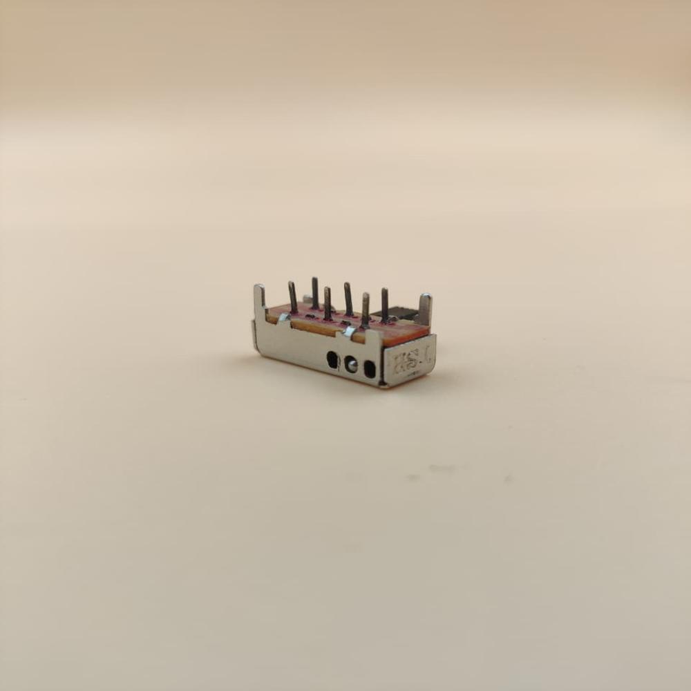 6 Pin Center Off L Type Slide Switch Without Screw