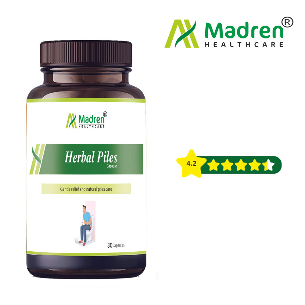 Herbal Piles Capsules - Age Group: For Adults