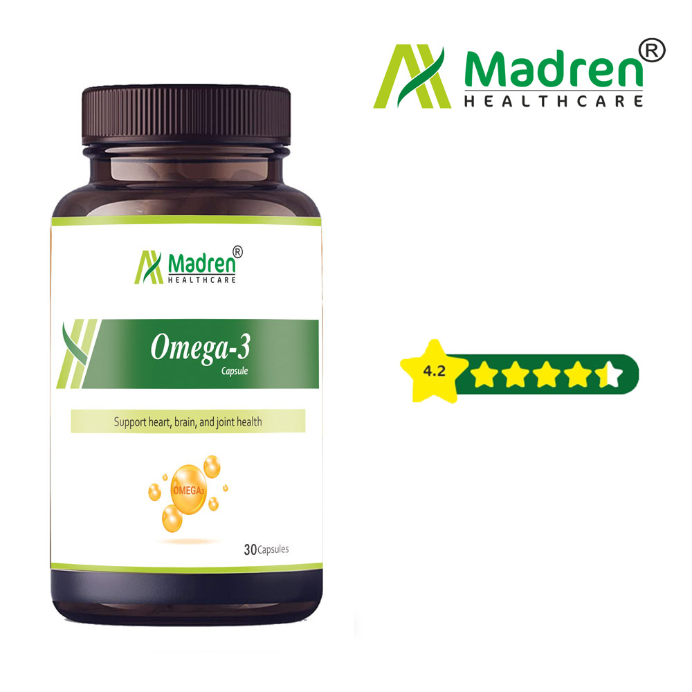 Omega-3 Capsules - Age Group: For Adults