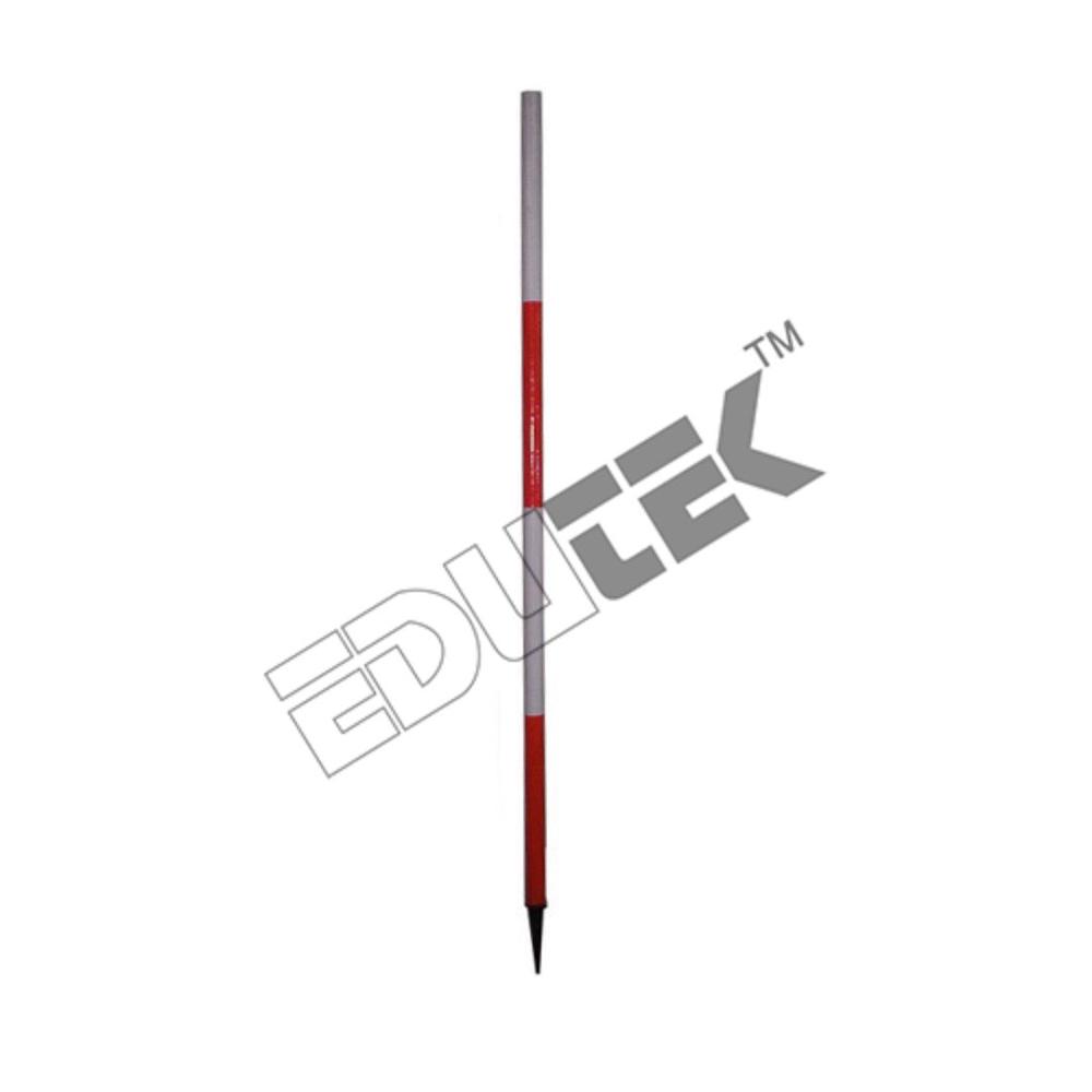 Ranging Rod - Durable Aluminum, 10 Feet Length, Bright Yellow Finish | Precision Measurement Tool For Surveying And Land Grading