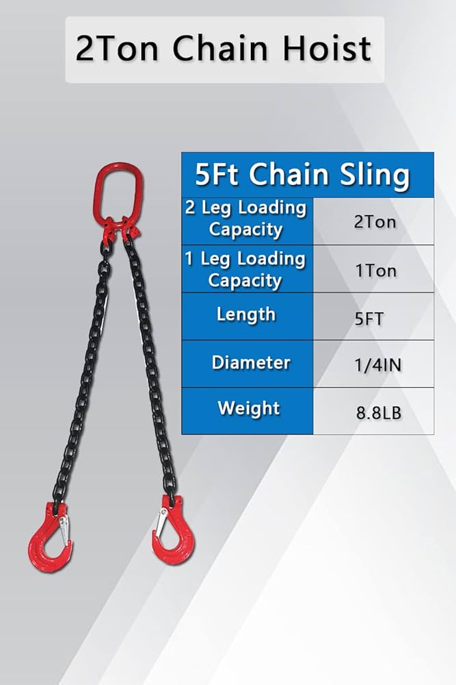 Two Legged Chain Slings