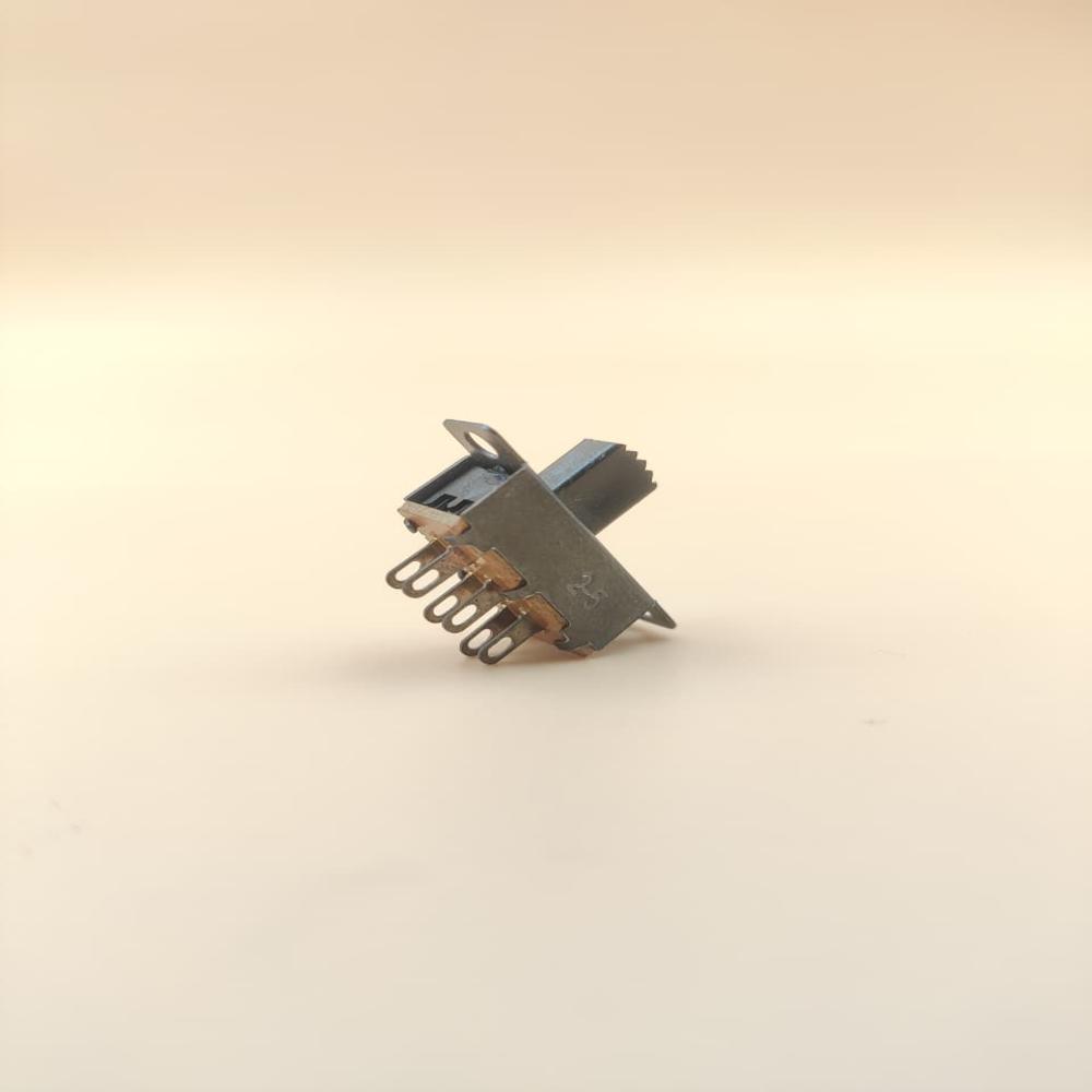 Slide Switch With Screw Black 6 Pin On Off