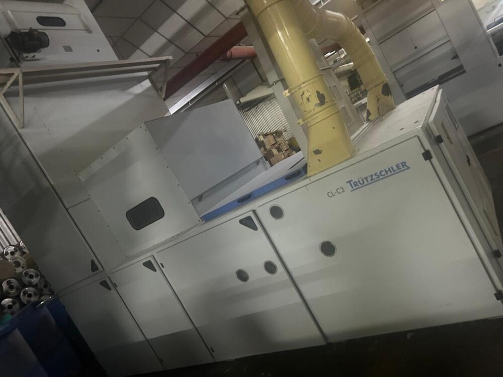 Trutzschler Cl-C3 Blow Room Machine - Color: White