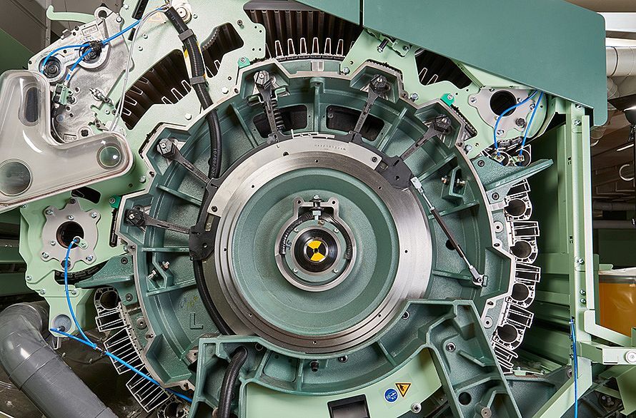 Rieter C 80 Carding Machine - Color: Green