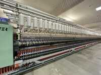 Rieter G 33 Ring Frame Machine - Color: Green