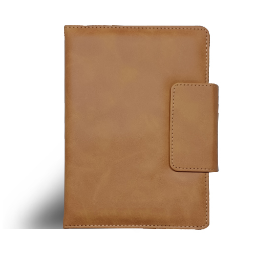 A3 Brown Leather Finish Diary