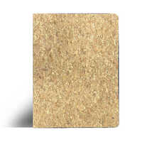 A19 A5 Brown Leather Finish Cork Diary - Feature: Durable