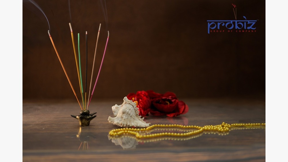Colour Raw Incense Stick - Color: Multicolour