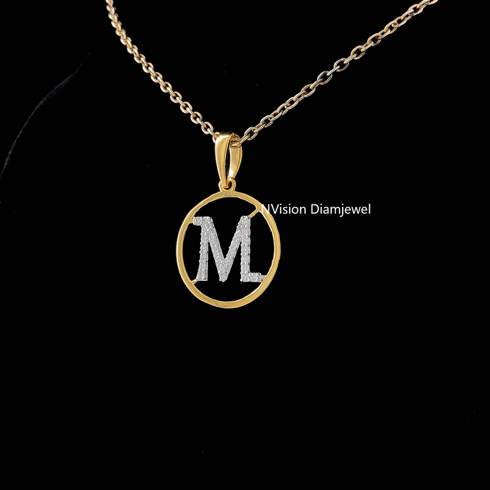 M' to the Max Shine Bright in 18KT Gold & Natural Diamonds