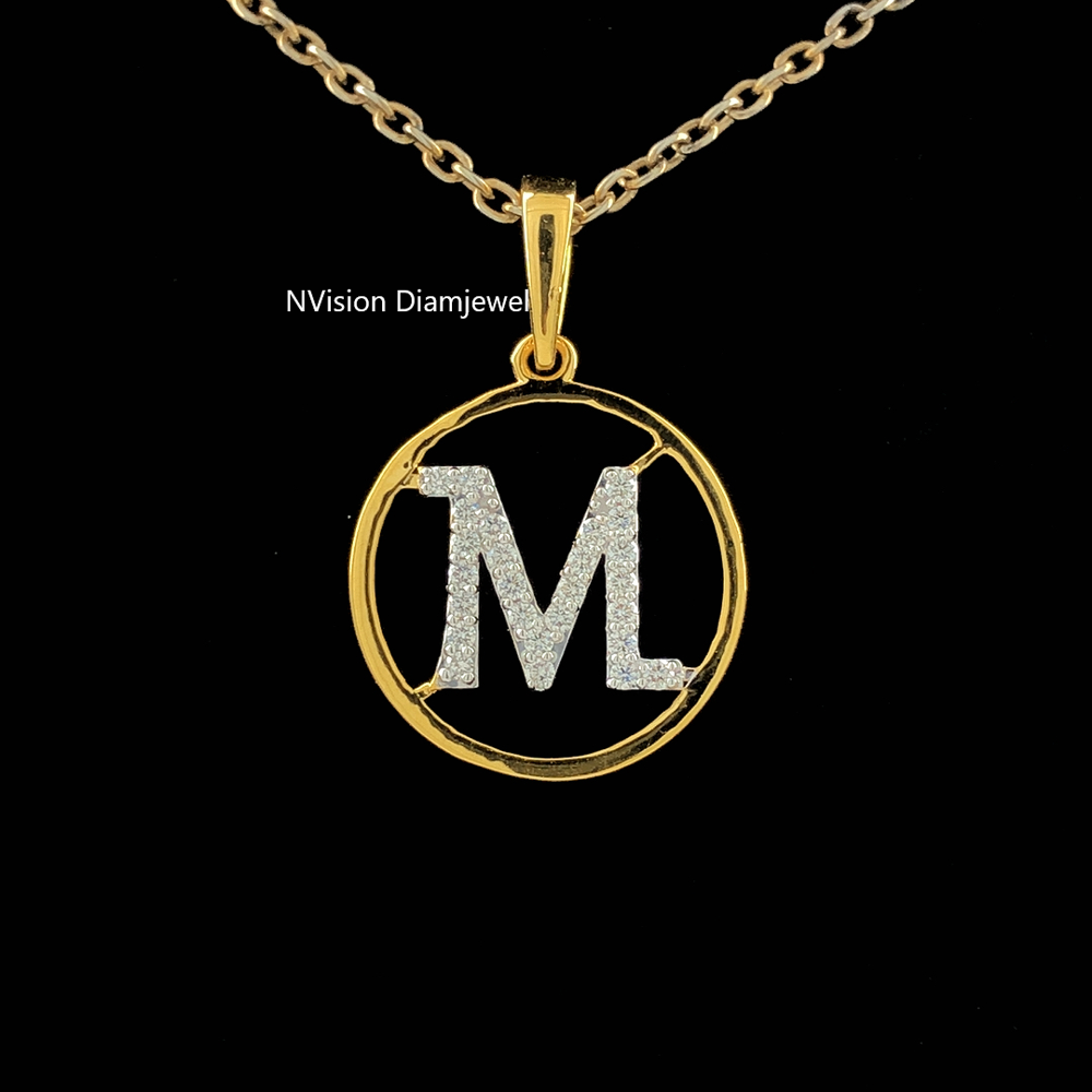 M' to the Max Shine Bright in 18KT Gold & Natural Diamonds