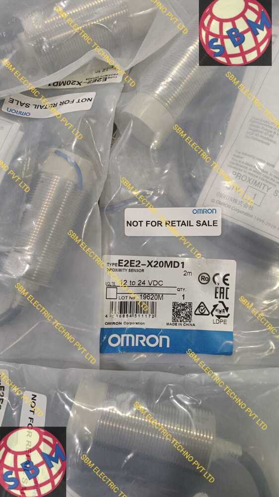 OMRON PROXIMITY SENSOR 12 TO 24VDC, E2E2-X20MD1 2M