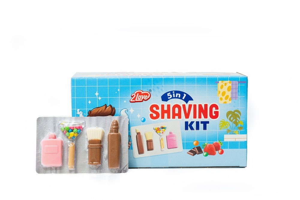 SHAVING KIT SHAPE CHOCOLATE