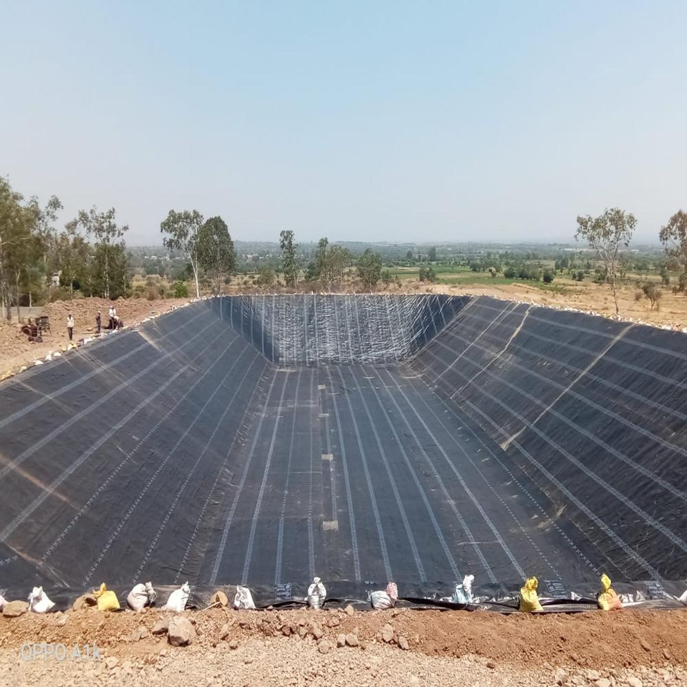 Hdpe Geomembrane Sheet - Custom Sizes Available | Blackout, Waterproof, Shrink-resistant, Recyclable Materials In Various Colors
