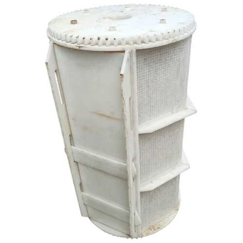 Automatic Plating Barrel - Color: White