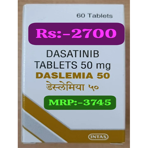 50 Mg Dasatinib Tablets