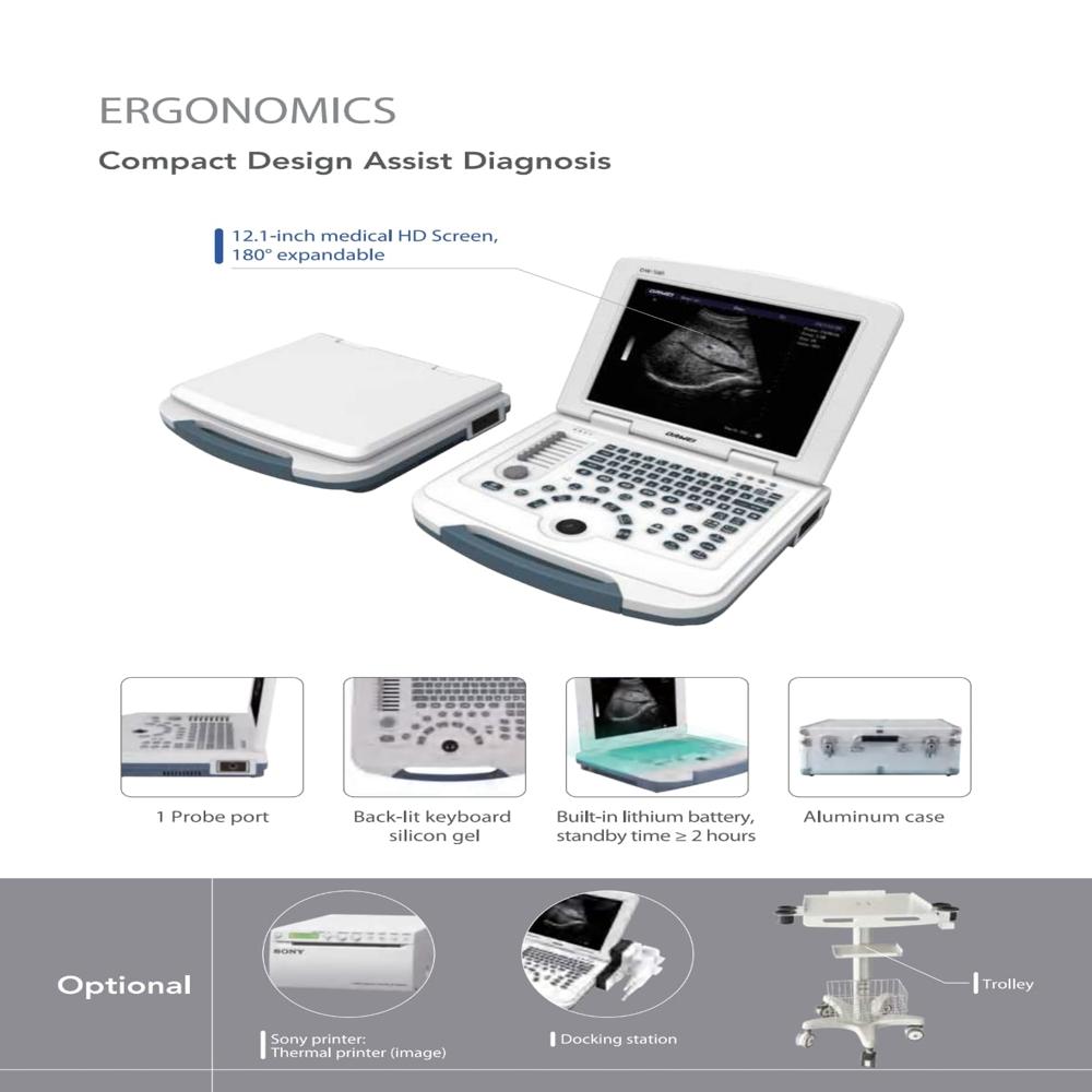 2d Ultrasound Model Dawei Model Dw-580 - Attributes: Strong & Durable