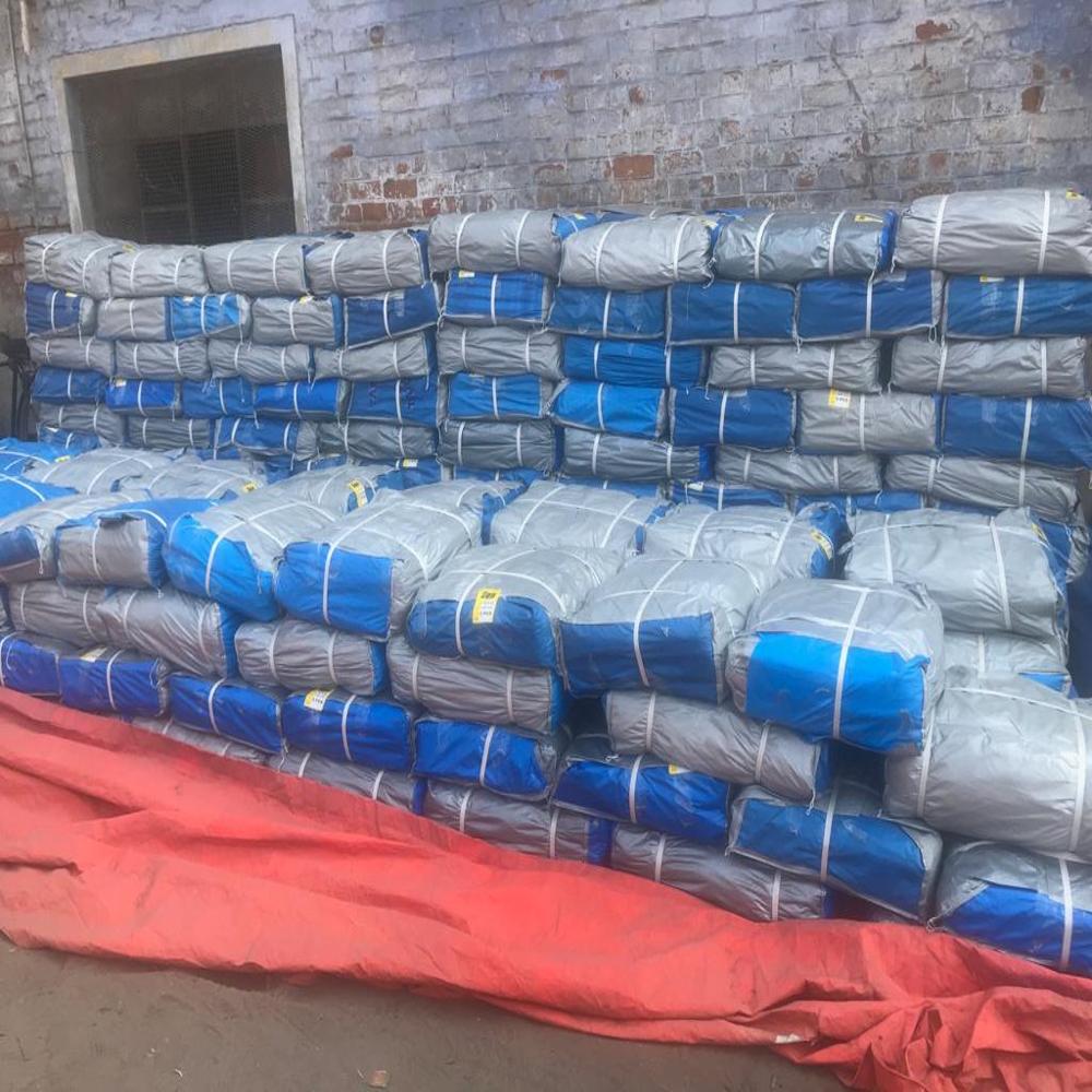 Pvc Coated Tarpaulin - 450 To 1000 Gsm, Double Side Coated, Waterproof And Uv-resistant Features