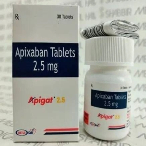 2.5 Mg ApixabanTablets