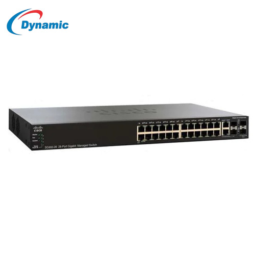 Cisco SG350-28 28-Port Gigabit Managed Switch