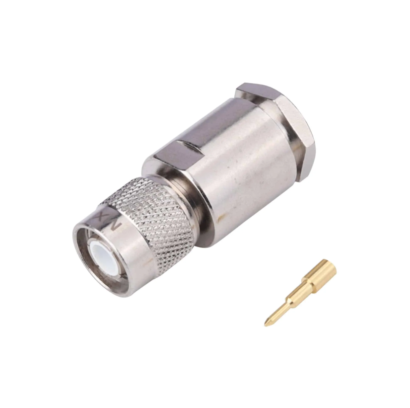 MX TNC Male Connector Clamp Type For 213 (UG-959/U) Cable