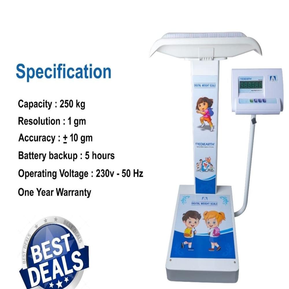 Baby Weight Scal (Desktop and Pedstal Model)