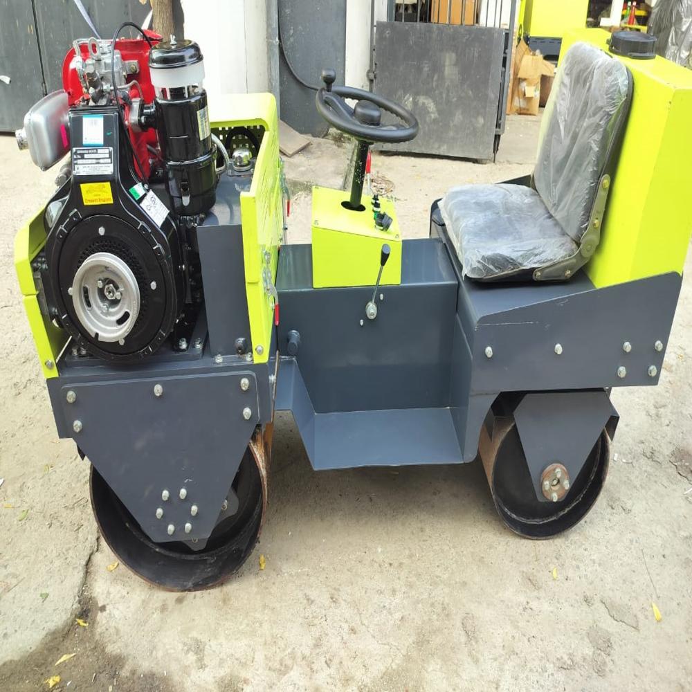 Double Drum Walk Behind Roller