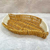 Cane Hamper Tray - Color: Brown