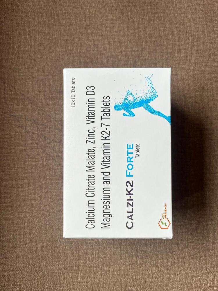 Calcium Citrate Malate, Zinc, Vitamin D3 Magnesium And Vitamin K2-7 Tablets