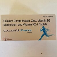 Calcium Citrate Malate, Zinc, Vitamin D3 Magnesium And Vitamin K2-7 Tablets - Brand Name: Vitislifescience