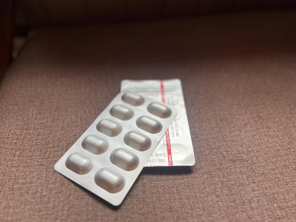 Calcium Citrate Malate, Zinc, Vitamin D3 Magnesium And Vitamin K2-7 Tablets