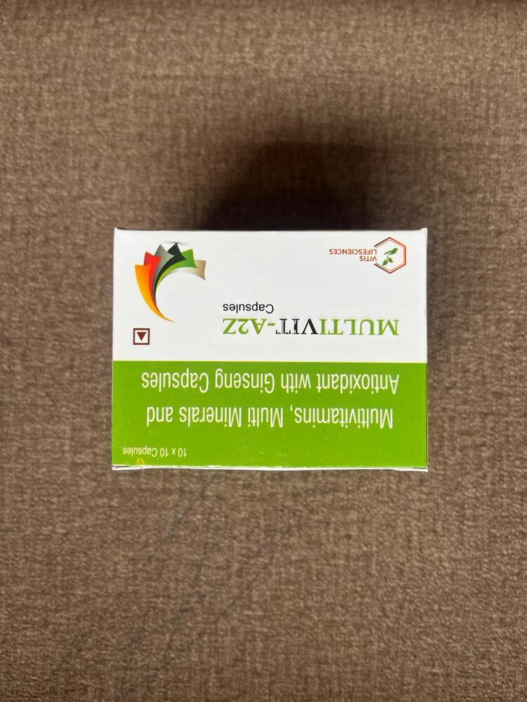 Multivitamins Multi Minerals And Antioxidant With Ginseng Capsules - Dosage Form: Tablet