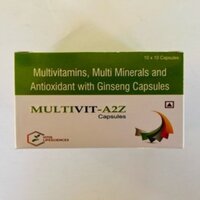 Multivitamins Multi-minerals And Antioxidant With Ginseng Capsules - Brand Name: Vitis