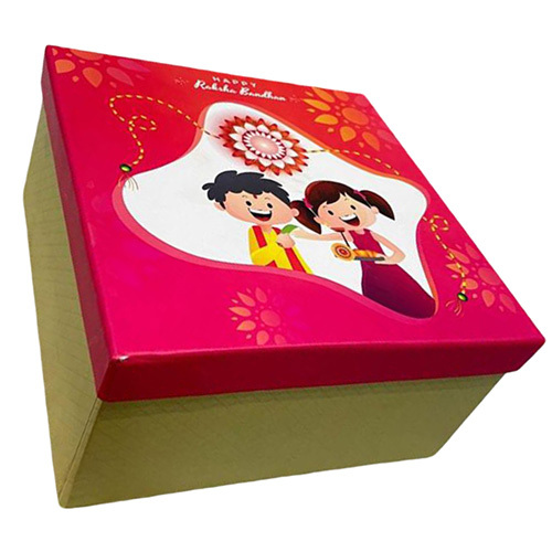 8X8X4 Inch Raksha Bandhan Box