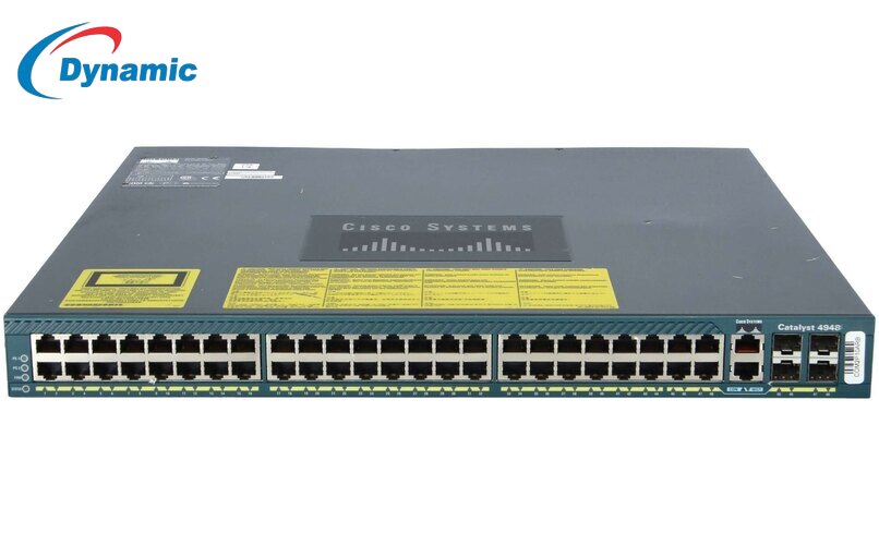 Cisco Catalyst 4948 Switch - Cable Length: Up To 100 Meters  Meter (m)