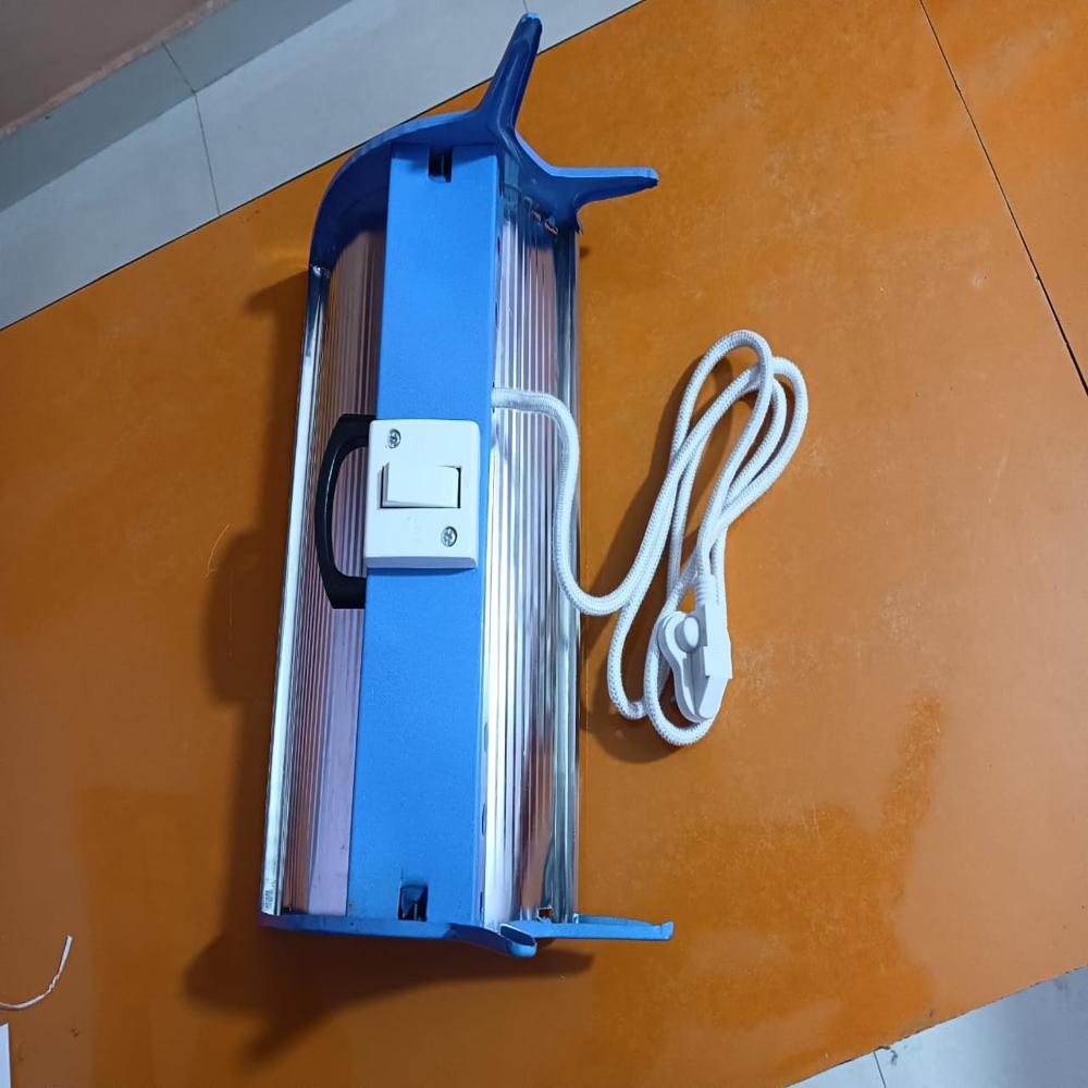 Double rod electric heater