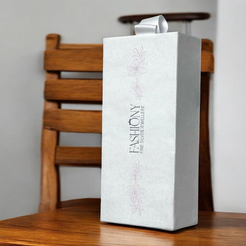 Jewellery Drawer Box with Foam and Ribbon Insert