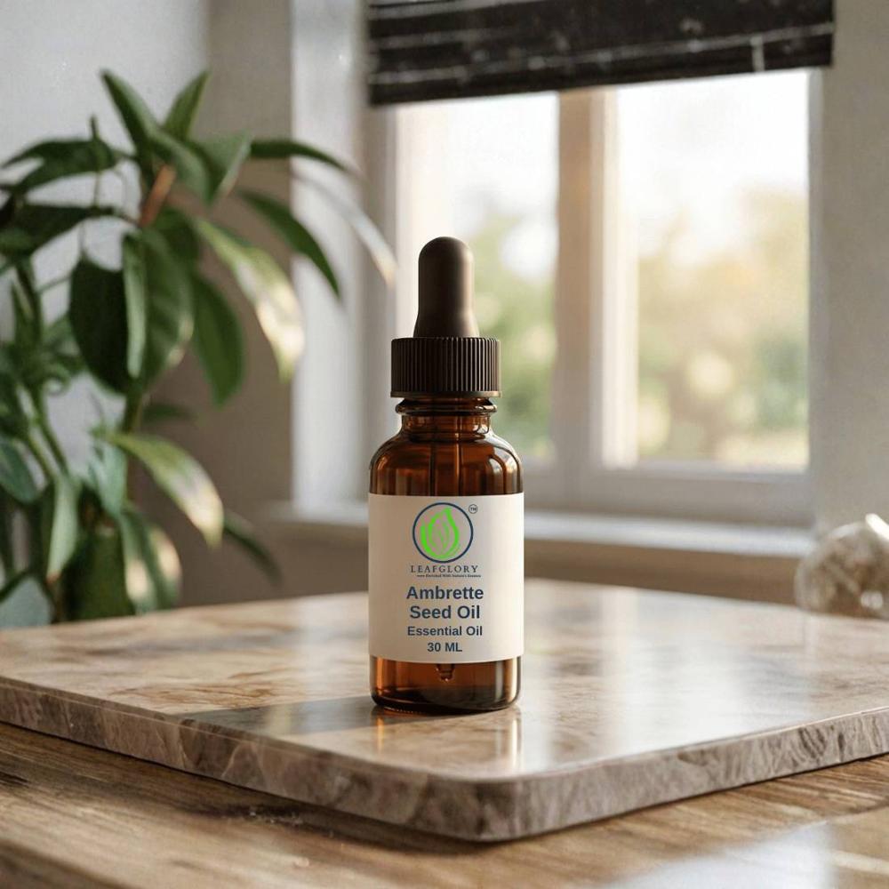 Natural Ambrette Seed Oil (Musk Dana) 100% Pure Therapeutic Grade Essential Oil |Premium Grade, Bulk Supplier From India| Leafglory - Age Group: Adults