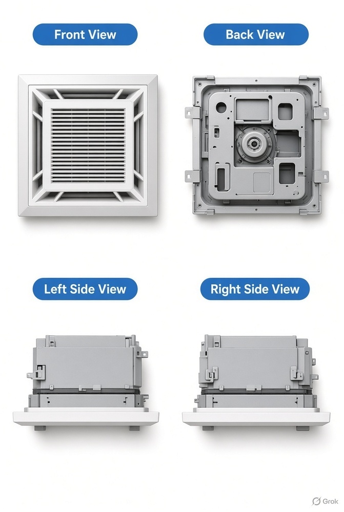 2.0 Tr Inverter Cassette - Color: White