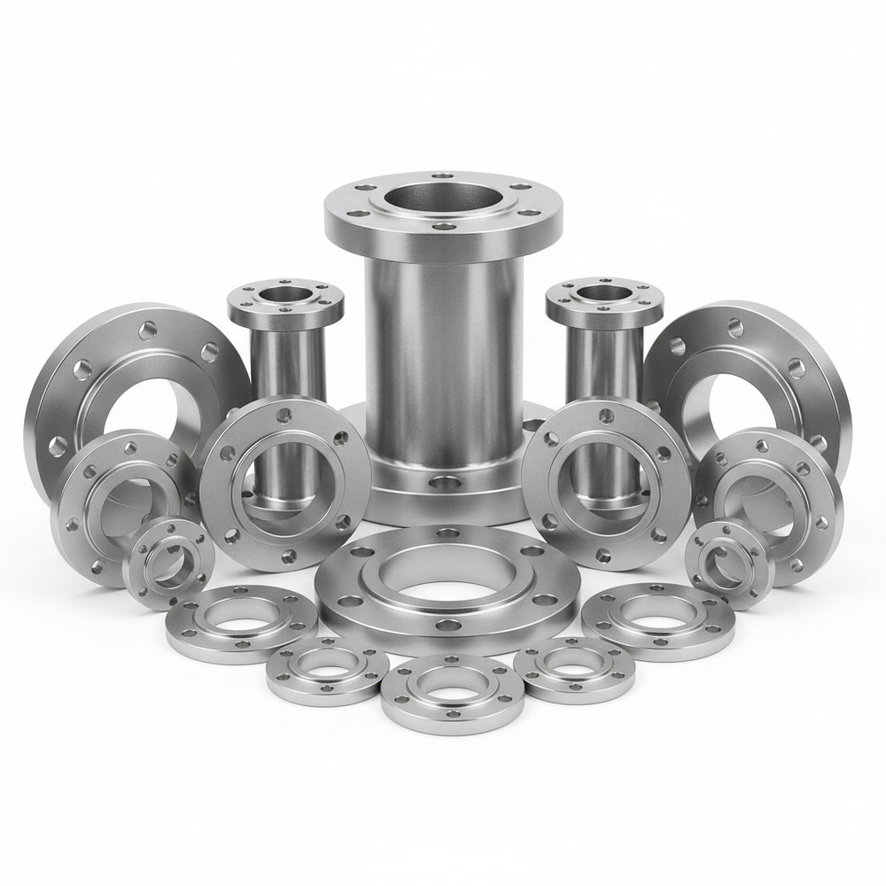 Industrial Alloy Steel Flanges - Color: Silver