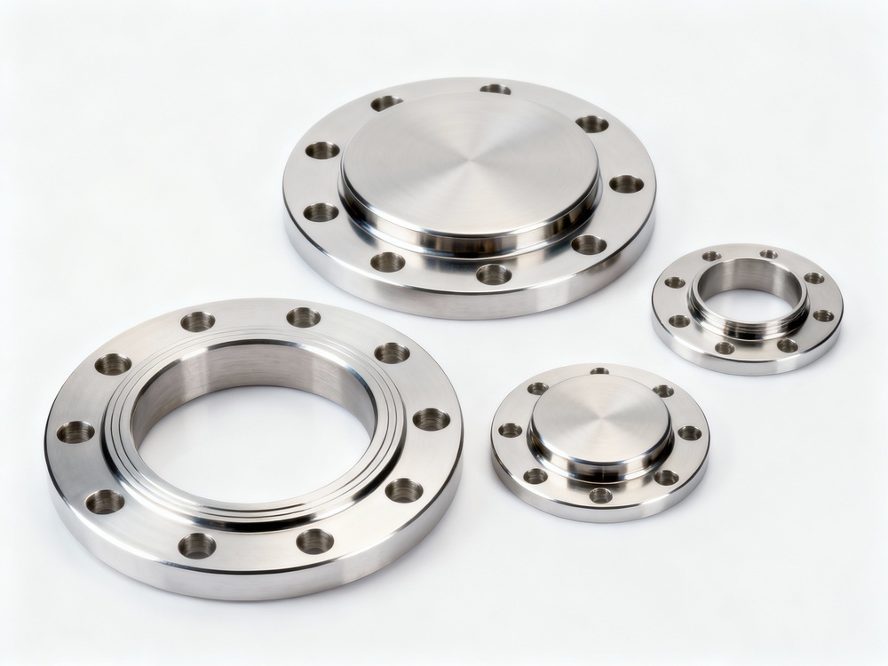 Stainless Steel 304 Blind Flange - Color: Silver